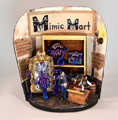 Dungeons and Dragons Mimic Mart Shop