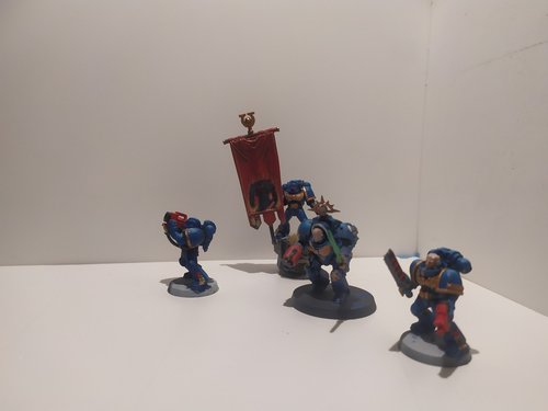 Space marine banner