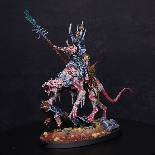Clan Scurvy Clawlord on Gnaw-beast