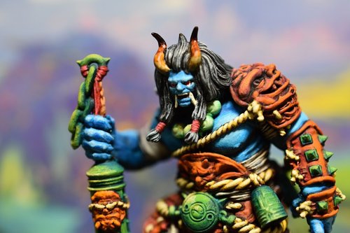 Oni Brute in Blue