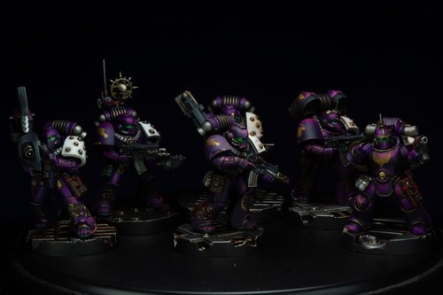 Pre-Heresy (Loyalist) Emperor's Children Kill Team