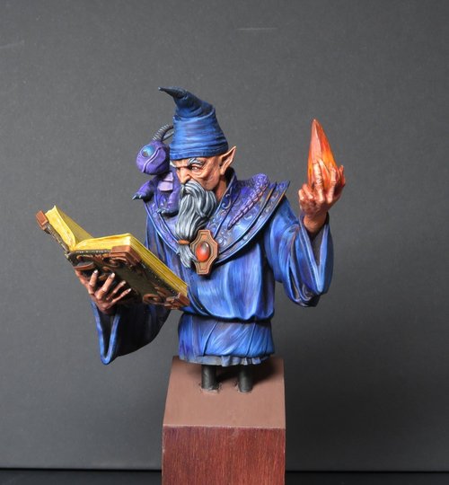 Wizard with a lizard
