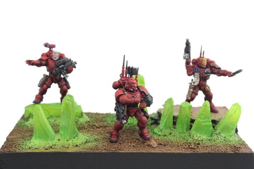 Blood Angels Lost in Crystal Cave