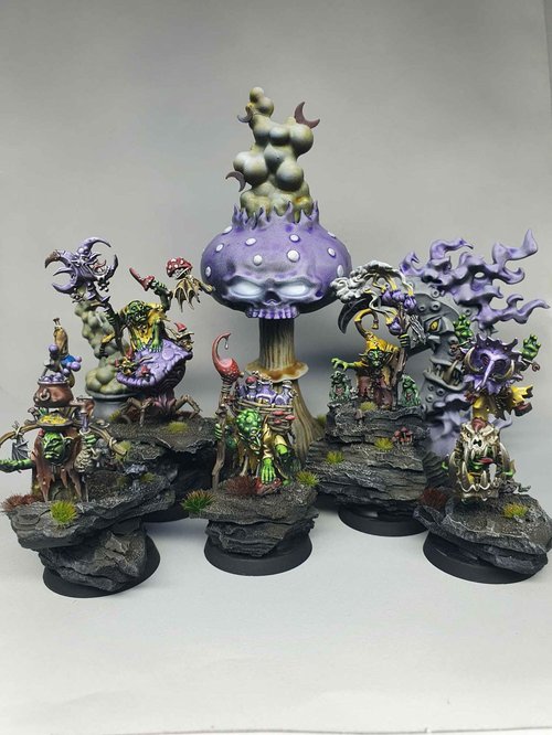 Mushroom crew by moga