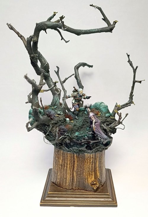 The Witcher diorama