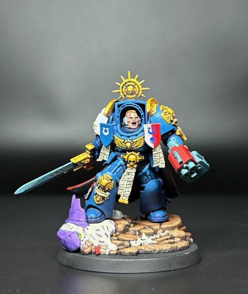 Captain in Terminator Armour