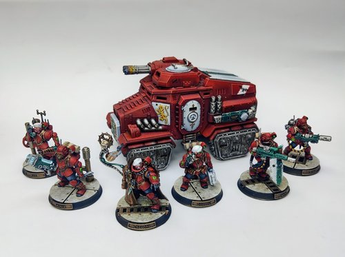 The Nephilim reds - Mercenary scions choc team