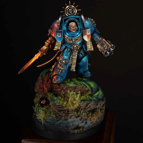 Captain in Terminator Armour