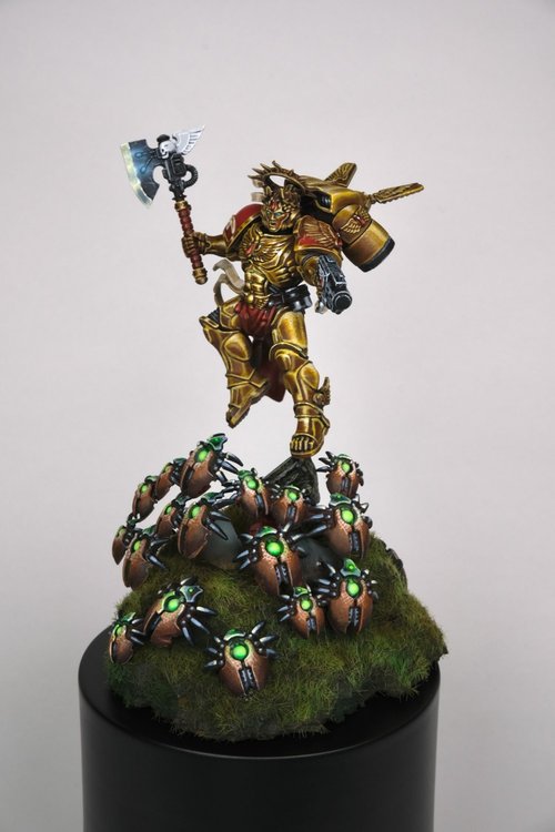 Dante vs. Canoptek Scarab Swarm