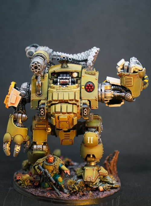 Redemptor Dreadnaught on patrol