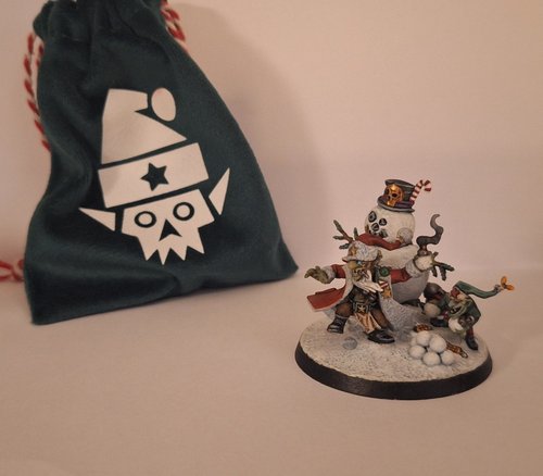 Da red gobbos bomb inable snowman