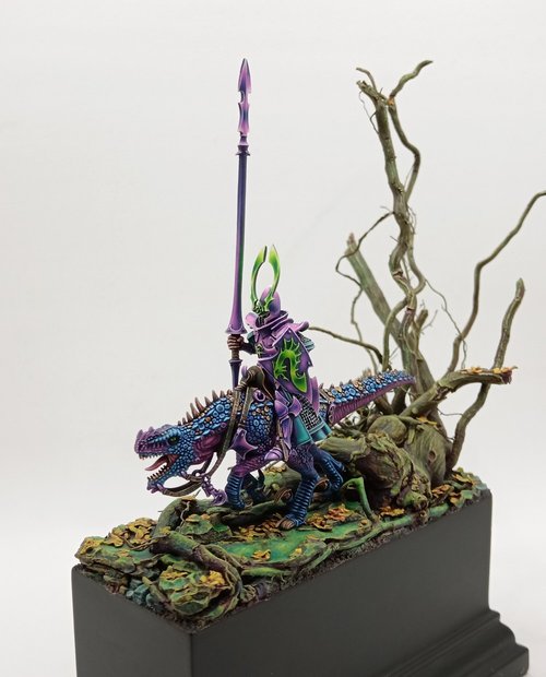 Dark elf cold one knights