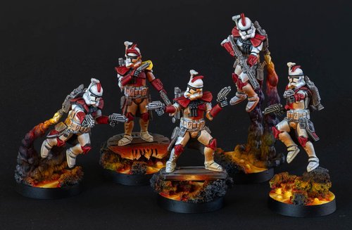 Arc Troopers - Lava Squad
