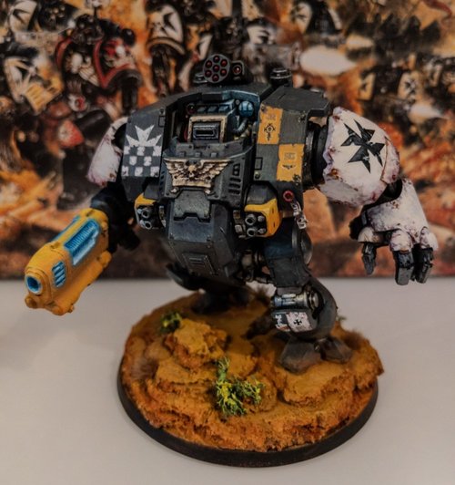 Black Templar Redemptor dreadnought