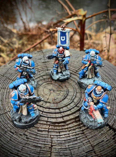 Ultramarines Sternguard Veterans
