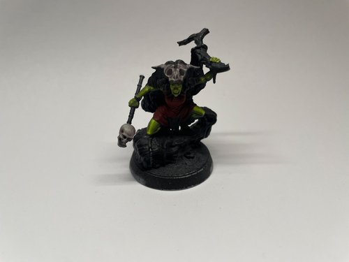 Green red and gray
