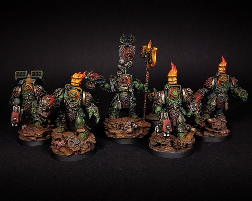 Salamanders veteran Terminators squad