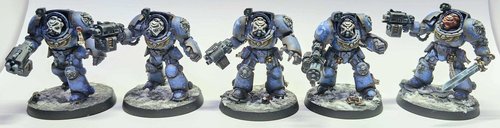 Ultramarine Terminator Squad