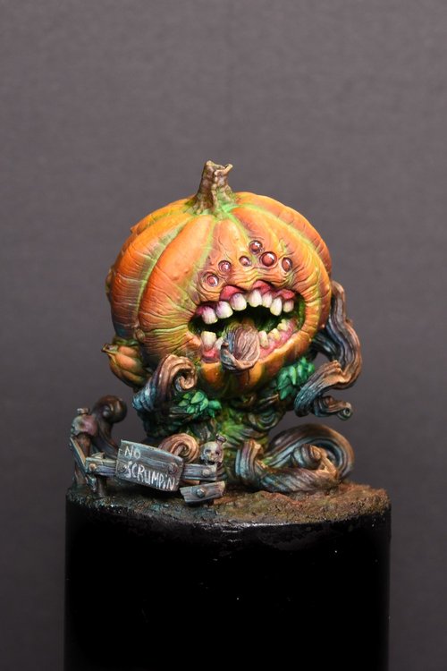 NO SCRUMPIN THE PUMPKIN