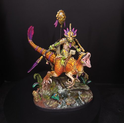 Saurus Scar-Veteran on Aggradon