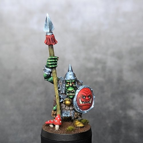 Heartbreaker Orc with spear