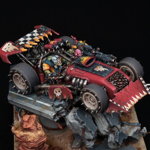 Red ones go fasta!