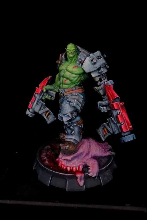 Two Guns one Ork
