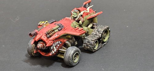 Megatrakk Scrapjet in 'Gaslands' scale