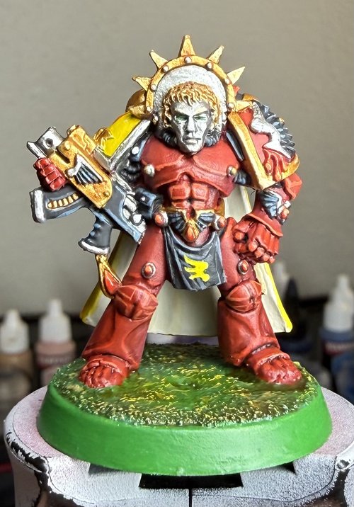Classic Blood Angels Captain IN RED
