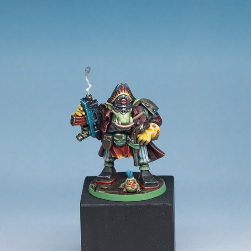 Space Ork Boss Uzdreg Blitzdakka with Bob