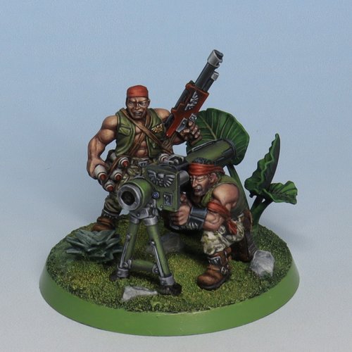 Catachan rocket team