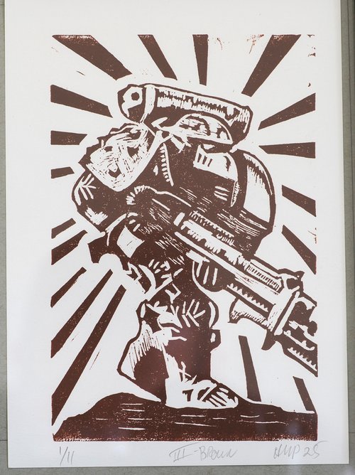 25th Anniversary Space Mariane (5" x 7" print 1/11