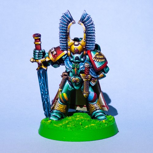Dark Angel Captain in Artificer Armour