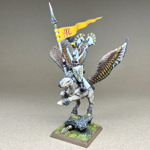 High Elf Hero on Pegasus