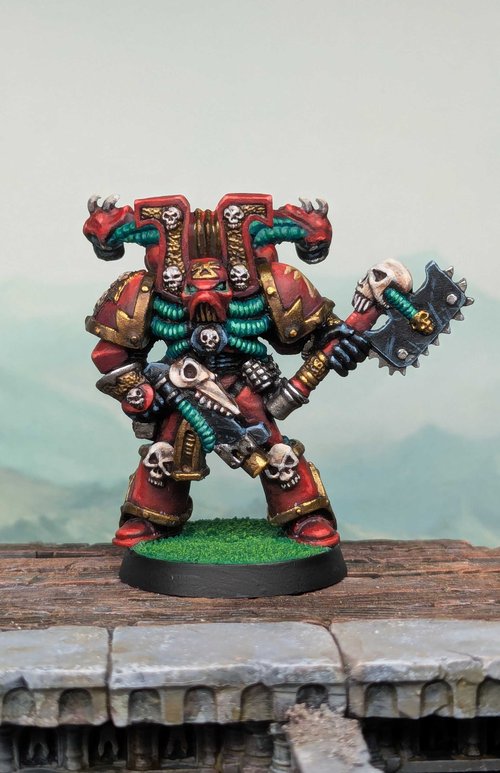 World Eater with chainaxe