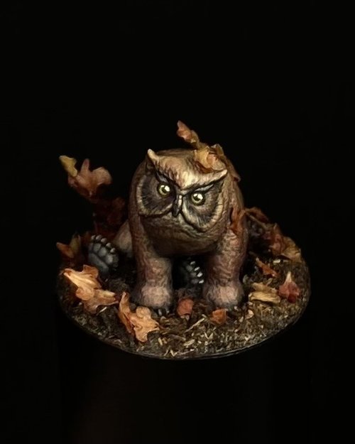 An Owlbear in Autumn