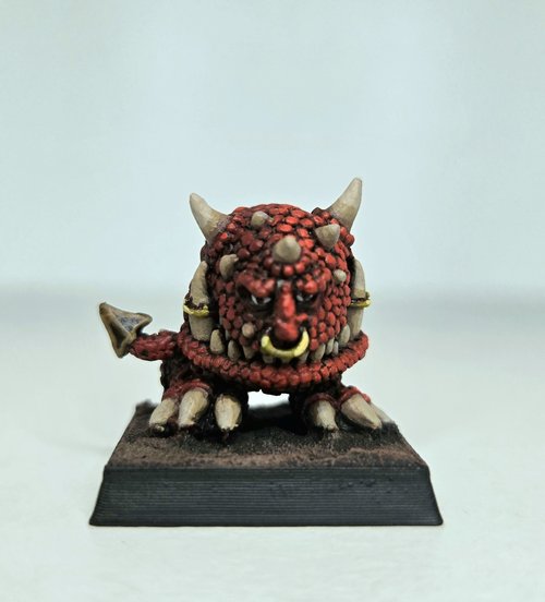 Vintage metal Dragon Squig