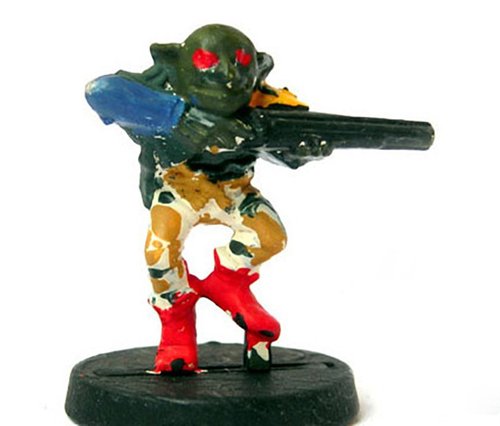 All my Critters over time: My first Goblin - 1998