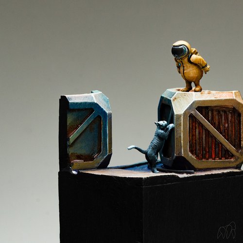 All my Critters over time: Meow! - 2020