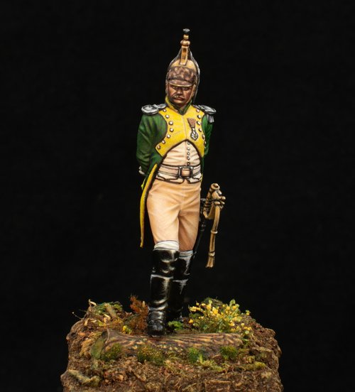 Napoleonic officer Bartolomeo Bertolini of the 19t