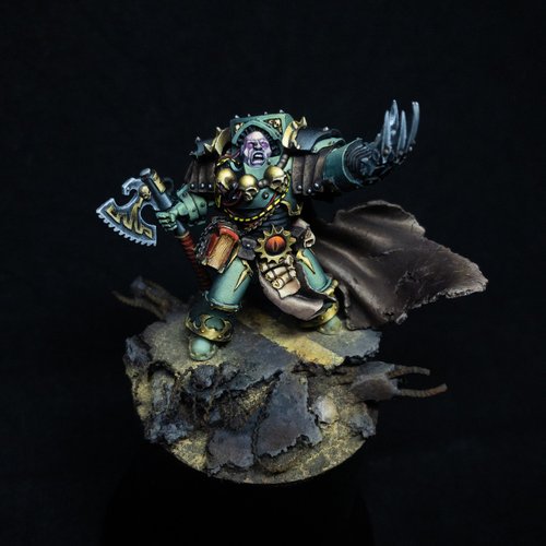 Traitor Librarian in Cataphractii Armour