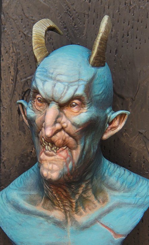 thoughtful demon (modified sculpt)