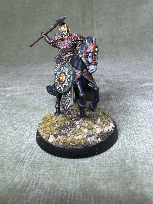 Eomer on horseback