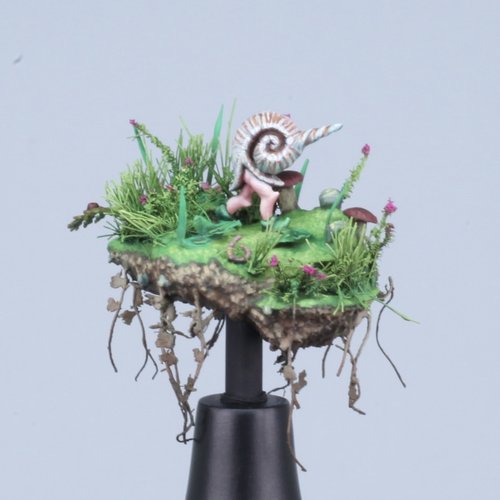 Whimsical Snail Man