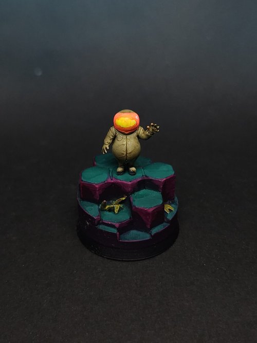 Astro visits hexworld