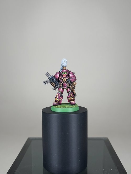 Space Marine in MK1 Thunder Armour
