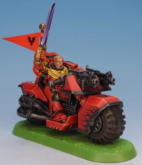 Blood angels bike sergeant