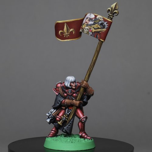 Adeptus Sororitas Battle Standard Bearer