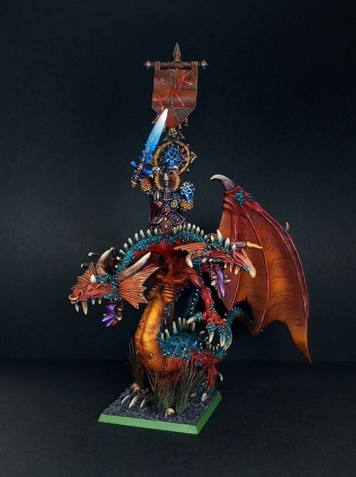 Egrimm van Horstmann on Baudros, Chaos Dragon