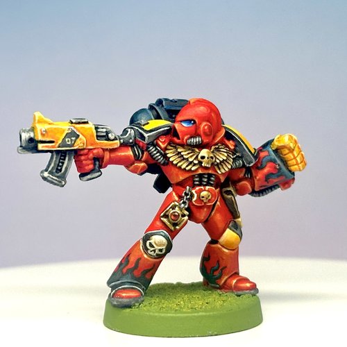 Blood Angels Captain with Power Fist